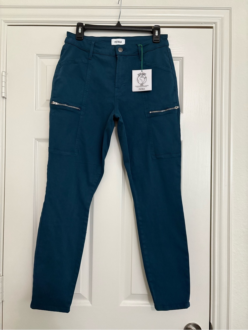 NWT Pistola Hannah Teal Skinny Jeans